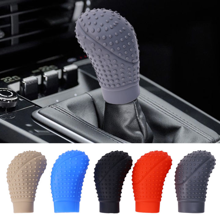 New Car Soft Silicon Gear Shift Knob Cover Antiskid Automatic