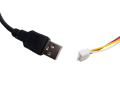 USB 2.0 A MALE  to MICRO JST PH2.0 PLUG MALE/ FEMALE 4-PIN, BEST FOR EXTENSION CABLE. 