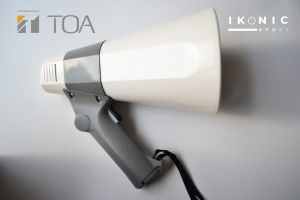 IKONIC Megaphone Speaker TOA ZR-510 Hand Grip Megaphone Original ZR510 Asli