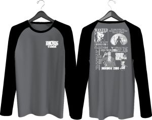 KAOS RAGLAN PRIA \ KAOS RAGLAN PRIA SABLON ZORO 2 M81 \ KAOS RAGLAN PRIA LENGAN PANJANG\ ATASAN PRIA / KAOS MURAH / KAOS DISTRO / KAOS SIMPLE / T-SHIRT PRIA