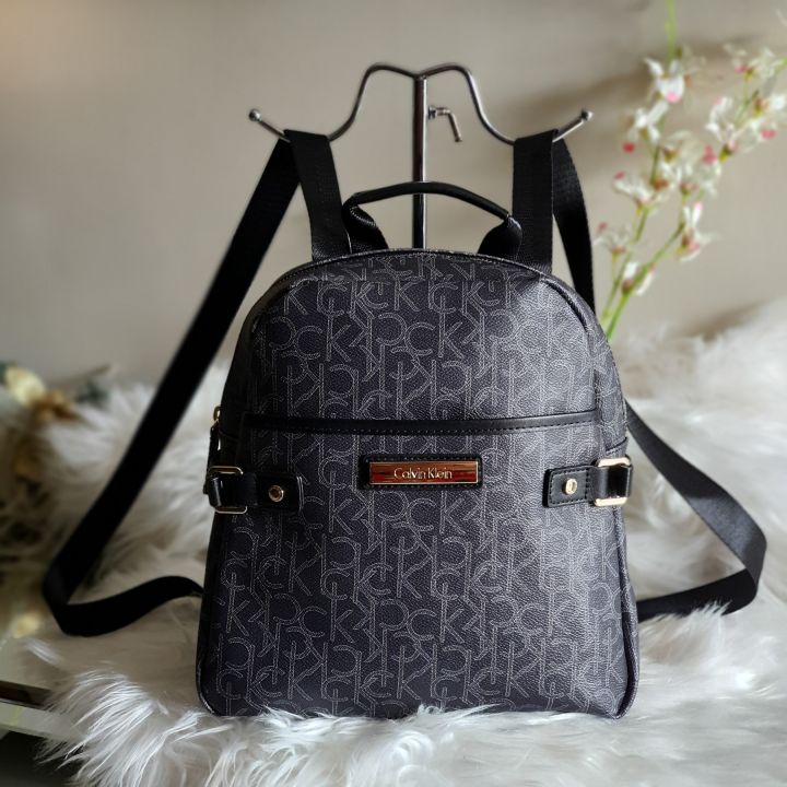 Calvin Klein Athleisure Large Backpack Handbag Bag Black - Calvin Klein bag  - 190466229456 | Fash Brands