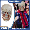 Topeng Wajah Mask Halloween / Skull Mask Halloween / Topeng Tengkorak Seram. 