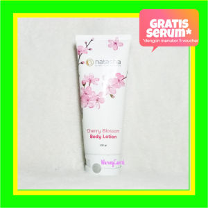 CHERRYBODYLO Natasha Skin Care Cherry Blossom Body Lotion 100 gram by dr Fredi Setyawan Original Pelembab Tubuh