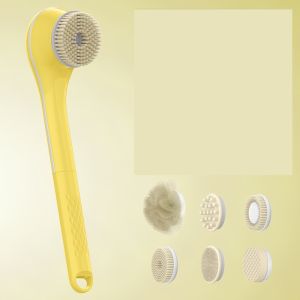 ชุดแปรงอาบน้ำทั้งตัว แปรงอาบน้ำนวดตัวด้ามยาวอัตโนมัติ