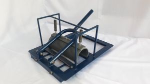 Mesin pemotong kerupuk puli bawang type manual model lama