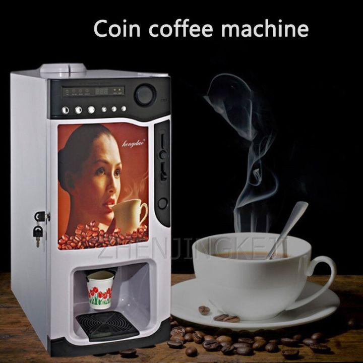 Coin Operated Coffee Machine Commercial Small Fully Automatic Unmanned