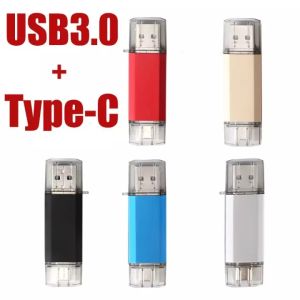Pen Drive Usb Flash Drive 32Gb 64Gb 128Gb 256Gb 512Gb Otg Type C Usb 3.0 En 3.0 Geheugen Usb flash Stok 16 32 64 128 256 Gb Pendrive