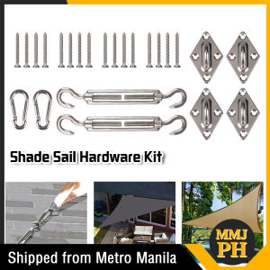 Shade Sail Hardware Kit SUS304 Hardware Kit For Square/Rectangle/Triangle Sun Shade Sails Installation