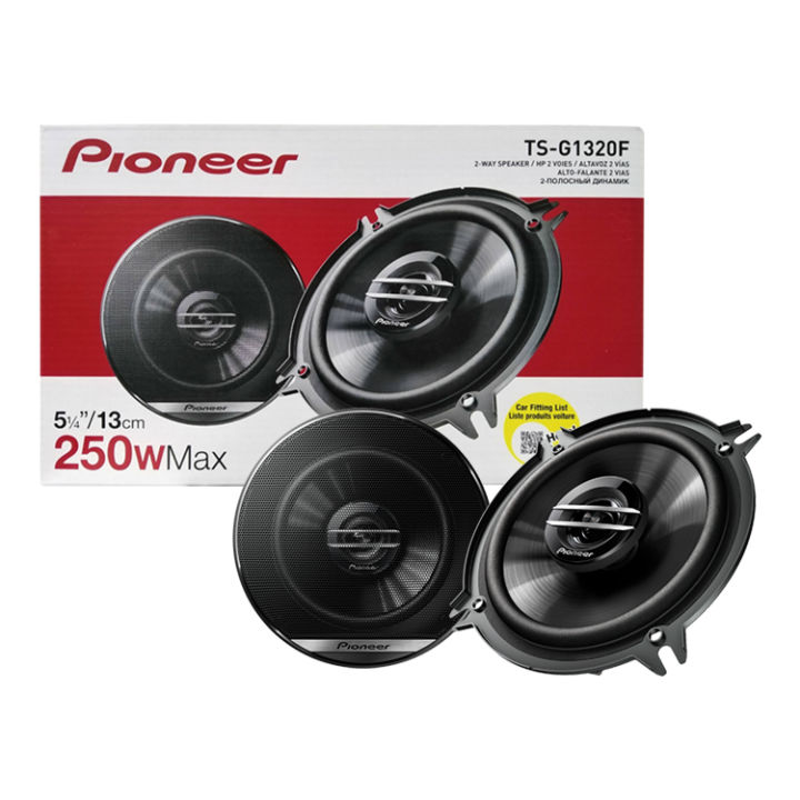 Pioneer TS-WX1220AH 30 cm x 2 basreflexsubwoofer met ingebouwde