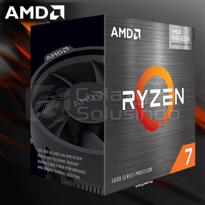 AMD Ryzen 7 5700G Cezanne 8 Cores 16 Threads 4.6Ghz AM4 Processor
