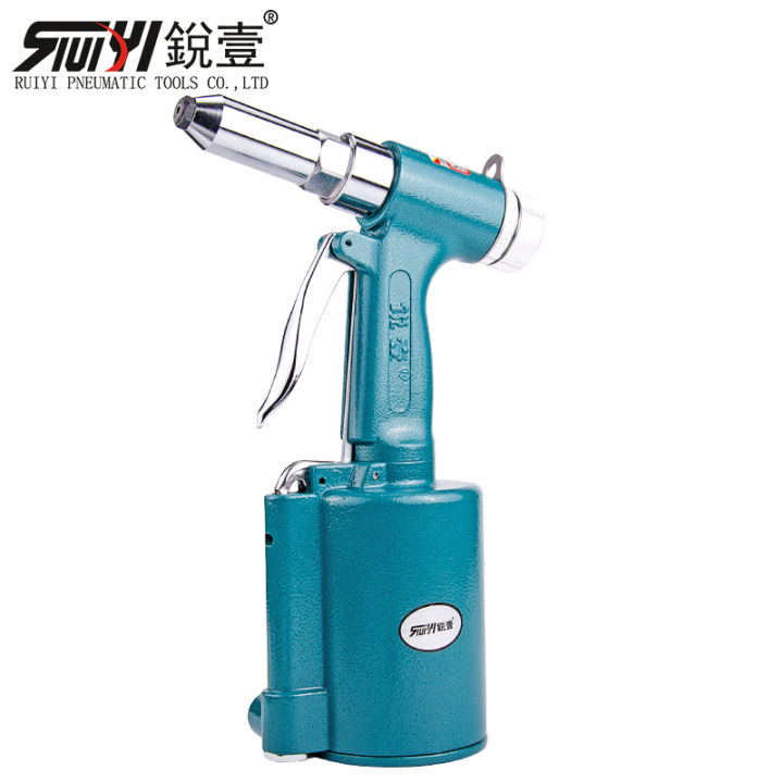 Self Riveting Gun Ruiyi pneumatic rivet gun rivet gun industrial automatic core-pulling ...