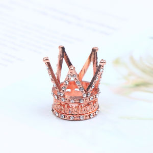 [Childhood MS] Búp bê phụ kiện kim loại vương miện mũ nón tóc phụ kiện tóc cho búp bê nhà đồ chơi