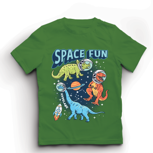 Baju Kaos Distro Anak Laki Laki Gambar Dinosaurus Lucu Import Usia 1 - 10 Tahun - Hypelane Kids