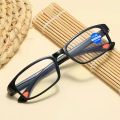 HD anti-blue light anti-fatigue reading glasses for men and women fashion ultra-light portable reading glasses for the elderly. 