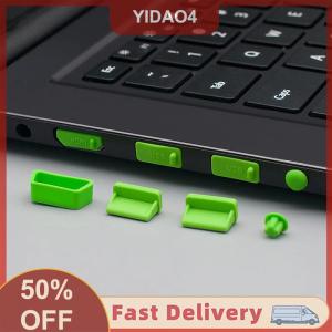 【YIDAO4】 16 cái bộ máy tính xách tay bụi cắm thiết lập USB Cổng VGA cao su bảo vệ Bìa