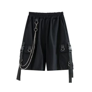 Wide Leg Shorts Men Short Oversize Vintage Mens Shorts for Summer Clothing Mens Sports Bermuda Running Workout Cargo Pants2026