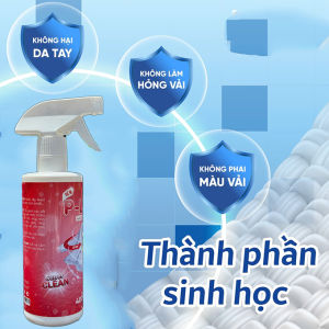 Xịt Tẩy Trắng Tẩy Mốc Quần Áo P-LEX 500ml Chính Hãng - Công Nghệ Sinh Học Không Phai Màu Vải An Toàn Da Tay
