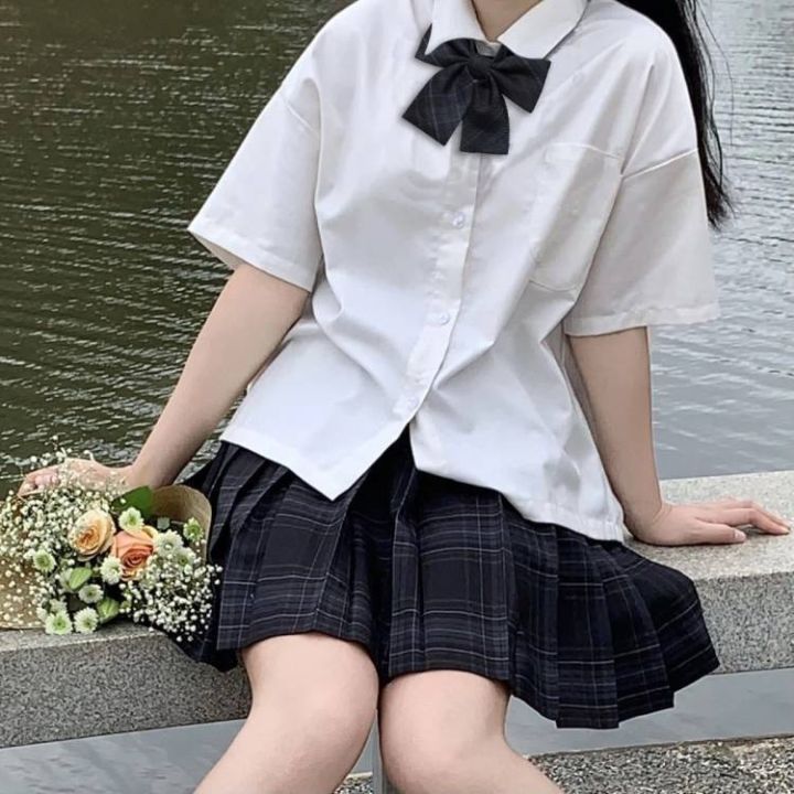 Chân váy jean phong cách Nhật Bản - sakurafashion.vn