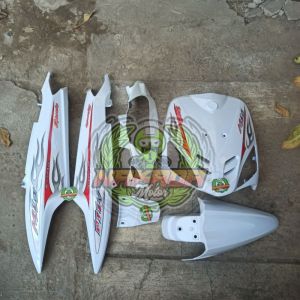 YAMAHA MIO SPORTY COVER BODY HALUS FULL SET PUTIH 2006 2007