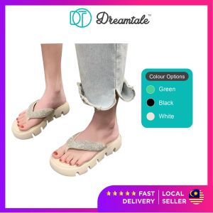 Dreamtale Kasut Perempuan Women Shoes Blink Blink High Platform Slippers Women Casual Sandals Thick Platform Sandals WSO091