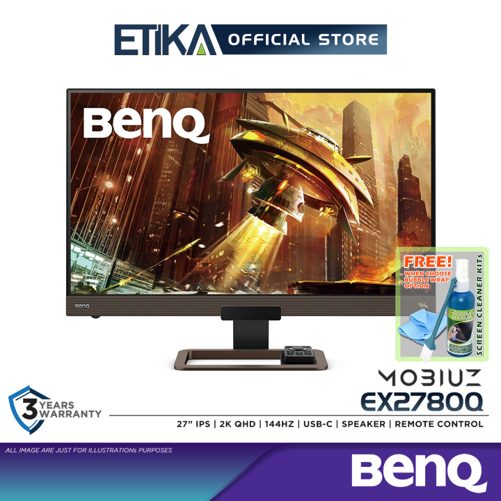 BenQ EX2780Q | 27'' IPS 2K QHD 144Hz HDRi Gaming Monitor | AMD FreeSync ...