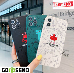 MOR Case Realme 2 2 Pro 5 5i C3 C11 2020 C12 C21Y C25 C25Y Narzo 20 30A Casing Dove Little Monster Hybrid Matte design Dengan Pelindung Kamera