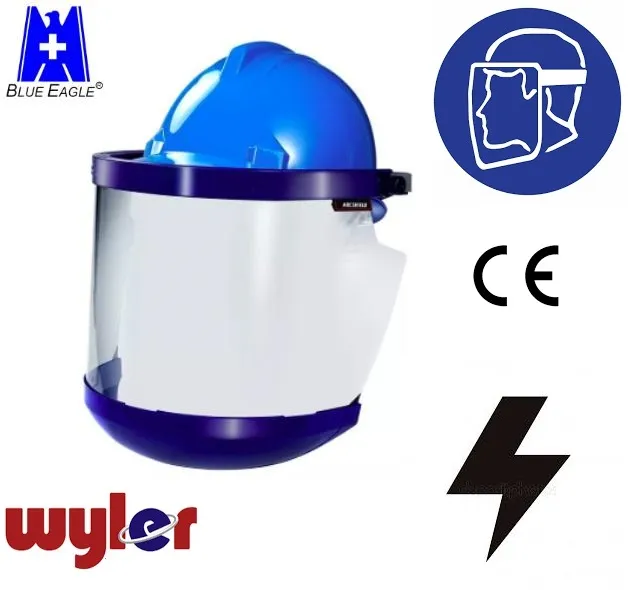 Blue Eagle A8 FCA8 C3 Arc Flash Face Shield Polycarbonate UV
