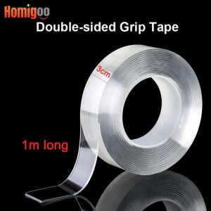 Homigoo - Nano Invisible Tape Improvement Double Sided Tape Transparent No Trace Acrylic Reusable Waterproof Tape Dropshipping