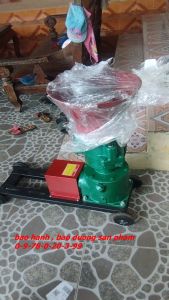 Khung máy ép cám viên s160- khung máy trục liền 3rulo