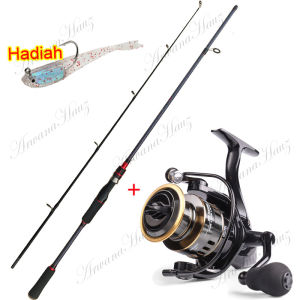 Set Joran dan Gulungan Pancing /Set Alat Pancing Murah Pancing 1 Set Murah Dan Kuat 2 Bagian Pancing Dengan Gulungan 12BB 5.2:1 /Set Joran Pancing Carbon Fiber Spinning Fishing Rod 1.65-2.1M /Reel Pancing Gulungan Pancing Pancingan Set Max Drag 12kg