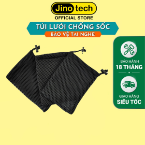 Túi Lưới Rút Chống Sốc JINOTECH Cho Chuột Máy Tính Tai Nghe Pin Dự Phòng 10x15cm