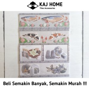 Lis Keramik Dinding Timbul Ukuran 8x25 cm Import 2