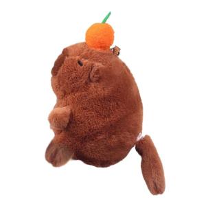 Sang trọng capybara Keychain đáng yêu vòng khóa Mặt dây chuyền treo trang trí Móc treo chìa khóa ba lô mặt trang trí hình túi xách cho cô gái phụ nữ