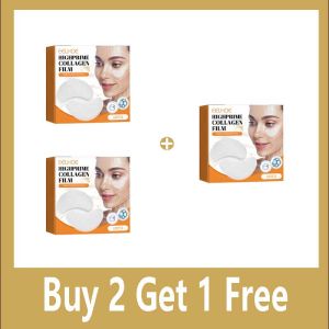 Collagen Film Korea Collagen Soluble Patches Film Moisturizing Face Eye Lifting Firming Eye Mask