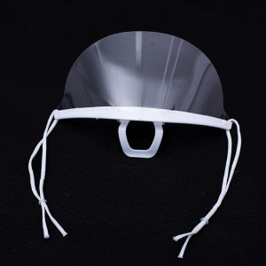 Transparent Face Mask Special Anti-fog Spray Saliva Chef Spit Plastic Kitchen Restaurant Mask