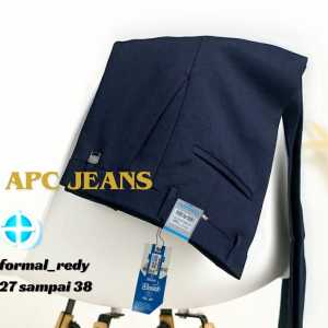 Celana panjang pria formal/kerja model slimfit bahan gabardin bagus murah 02