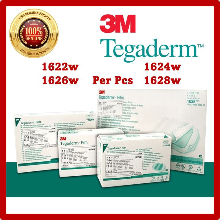 [3M] Tegaderm Transparent Film Dressing Per Pcs / Waterproof Bandage ...