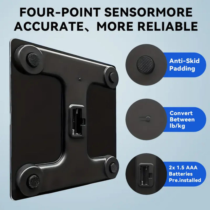 Electronic%20Digital%20Human%20Weighing%20Scale%20Tempered%20Glass%20Platform%20LED%20HD%20Display%20USB%20Battery%20Charging%20-%20Image%204