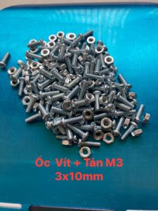 Ốc vít tán M3 3ly dài 1cm (túi 85gam khoản 90 con)