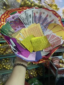 Phần cúng mùng 2 16 / bộ vàng mã cúng cô hồn / thuyền cúng mùng 2 .16