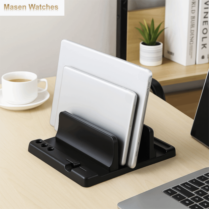 MASEN Adjustable Tablet Stand Universal Scalable Width Laptop Stand ...