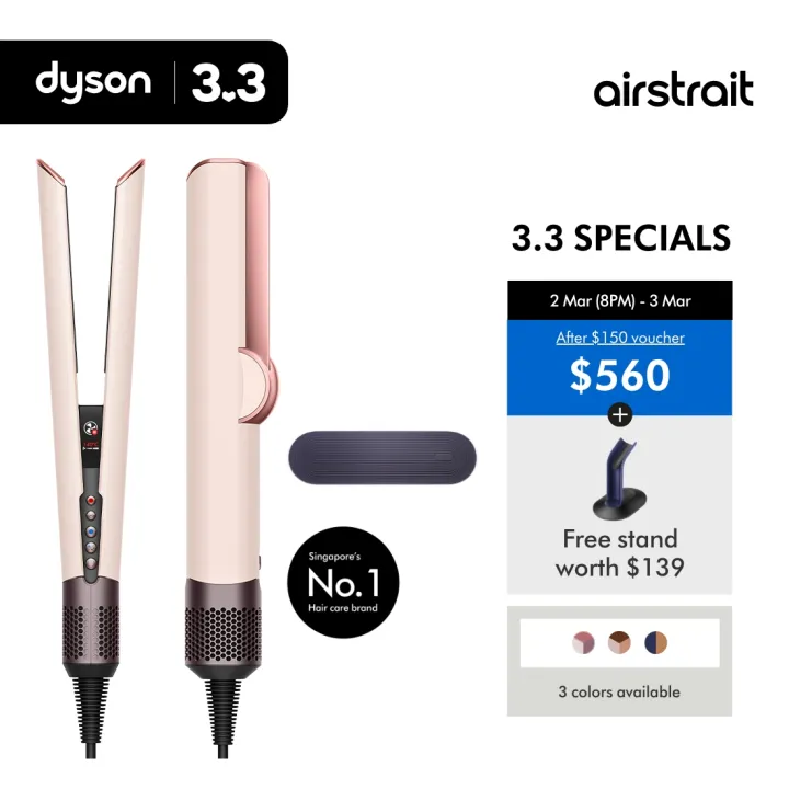 %5B3.3%20Specials%5D%20Dyson%20Airstrait%20straightener%20with%20Complimentary%20Stand%20worth%C2%A0$139%20%7C%20Wet%20to%20dry%20straightening,%20with%20air%20-%20Image%202