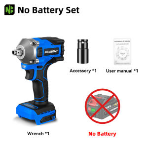 1200n. m 1/2 inch động cơ điện không chổi than cờ lê 5 bánh răng chìa vặn khí nén ép không dây máy khoan dụng cụ máy công cụ cho Makita 18V Pin