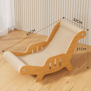 L&Q 🐱  เก้าอี้โยก ✨  โซฟาของเล่นแมว เก้าอี้แมว โซฟาสำหรับสัตว์เลี้ยง Back Scratcher เล็บ เตียงแมว Sisal Cat Simple Sofa