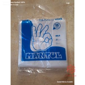Kantong Plastik Bening / Plastik Hd Bening Uk 15 24