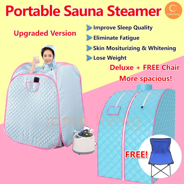 🔶READY STOCKS🔶Portable Sauna Steamer Personal Home Spa Steam Sauna Lose
