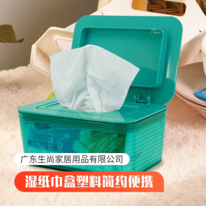 Dustproof Non-Slip Wipe Dispenser Tissue for Case with Moisture Seal Ring Secure