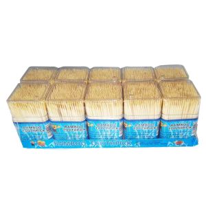 xinxin Household bamboo toothpick natural bamboo anti-cavity multi-pack bottle Double-headed Chemical-free and safe for All Ages & Gender