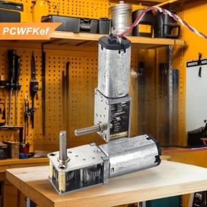 【PCWFKef】 1pcs DC 3V-6V 5V 10rpm tốc độ chậm mô-men xoắn lớn giảm động cơ góc bên phải d-trục xe ROBOT Mini N30 đầy đủ kim loại hộp số bánh động cơ