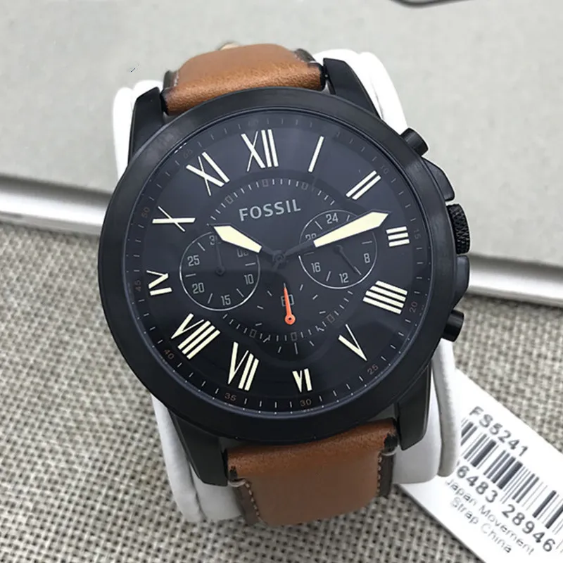 Mens fossil watches discount sale